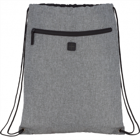 Graphite Drawstring Sportspack w/ Earbud