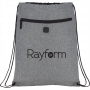 Duffle Bags & Sacks - Graphite Drawstring Sportspack w/ Earbud