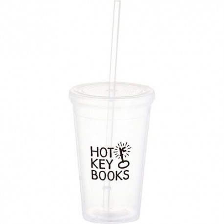 Drink Bottles - Iceberg 470ml Tumbler with Straw