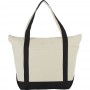 Non Woven Bags - 12 oz Zippered Cotton Tote
