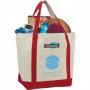 Non Woven Bags - 12 oz Zippered Cotton Tote