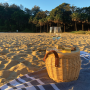 Cooler Bags - Portofino Trekk Wicker Cooler Basket