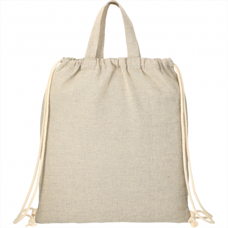 Duffle Bags & Sacks - Recycled 4oz Cotton Drawstring Bag