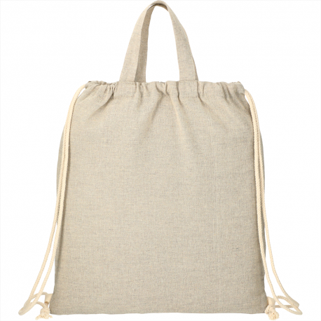 Recycled 4oz Cotton Drawstring Bag