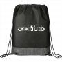 Duffle Bags & Sacks - Crossweave Heat Sealed Drawstring Bag