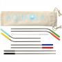 Homeware Products - Reusable Stainless Straw 10 in 1 set
