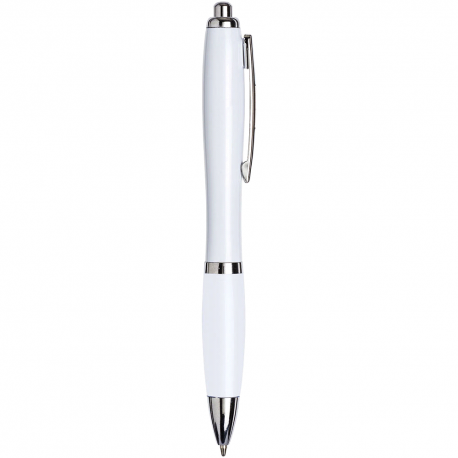 Metal Promotional Pens - Nash Ballpoint Pen - All White