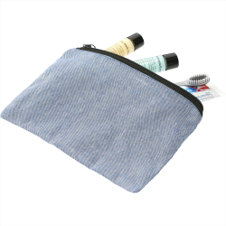Travel Accessories - Recycled 5oz Cotton Twill Pouch