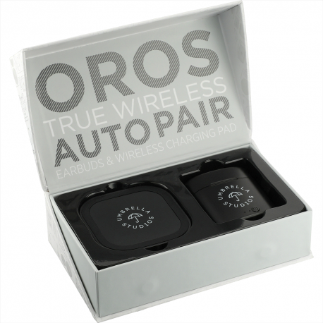 Cooler Bags - Oros TWS Auto Pair Earbuds & Wireless Charging Pad