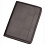 Non Leather Compendiums - Two Tone A4 Imitation Leather Zip Compendium