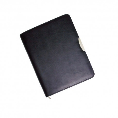 Non Leather Compendiums - The Stella A4 Zip Compendium with Calculator
