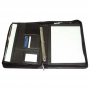 Non Leather Compendiums - The Manhattan A4 Imitation Leather Zip Compendium