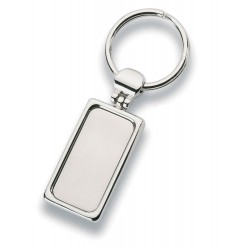 Rectangular Metal Keyring