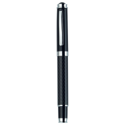 Lid-top Carbon Fibre Rollerball Pen