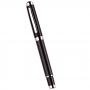 Metal Promotional Pens - Lid-top Carbon Fibre Rollerball Pen