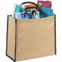 Colour Highlighted Large Jute Tote