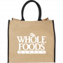 Calico & Jute Bags - Colour Highlighted Large Jute Tote