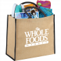 Calico & Jute Bags - Colour Highlighted Large Jute Tote