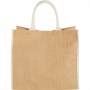 Colour Highlighted Large Jute Tote