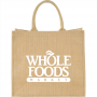 Calico & Jute Bags - Colour Highlighted Large Jute Tote