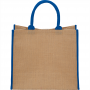 Calico & Jute Bags - Colour Highlighted Large Jute Tote