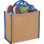 Colour Highlighted Large Jute Tote