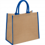 Calico & Jute Bags - Colour Highlighted Large Jute Tote