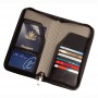 Zippered PU Travel Wallet