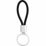Leather Keyrings - Vegan Leather Twist Key Ring
