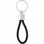 Leather Keyrings - Vegan Leather Twist Key Ring