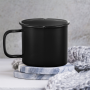 Travel Mugs - Enamel Metal Cup 500ml
