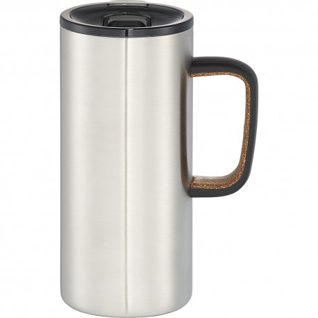 Travel Mugs - Valhalla Copper Vacuum Mug with Cork 500ml