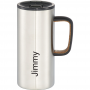 Travel Mugs - Valhalla Copper Vacuum Mug with Cork 500ml