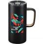 Travel Mugs - Valhalla Copper Vacuum Mug with Cork 500ml