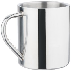 Travel Mugs - Polished Stainless Steel Mug 450ml