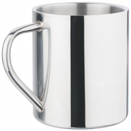 Travel Mugs - Polished Stainless Steel Mug 450ml
