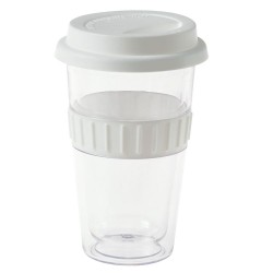 Reusable Coffee Cups - Plastic Double-walled Mug 350ml
