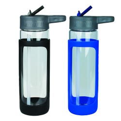 Stubby Holders - Glass Bottle with Silicone Cover 600ml