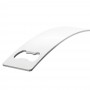 Bottle Openers - Curved stainless steel bottle opener