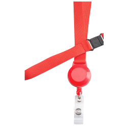 Reusable Coffee Cups - Metal - Retractable Badge on Lanyard