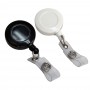 Reusable Coffee Cups - Metal - Round Retractable Badge Holder