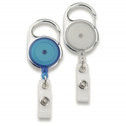 Transparent Retractable Badge Holder