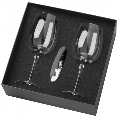 Name & Pin Badges - Wine Glass Set 430ml