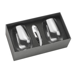 Name & Pin Badges - Wine Glass Set 450ml