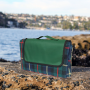 Folding Picnic Rug with Coloured Flap