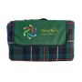 Picnic Blankets - Folding Picnic Rug with Coloured Flap