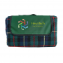 Folding Picnic Rug with Coloured Flap