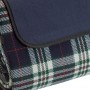 Picnic Blankets - Folding Picnic Rug with Coloured Flap