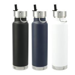 Outdoor Umbrellas - Thor Copper Vacuum Insulated Bottle 740ml Straw Lid