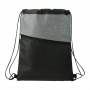 Duffle Bags & Sacks - Cross Weave Zippered Drawstring Bag